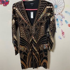 Dress sequin express